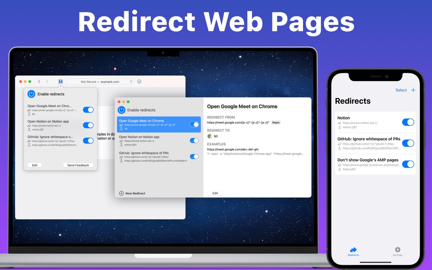 RedirectWeb